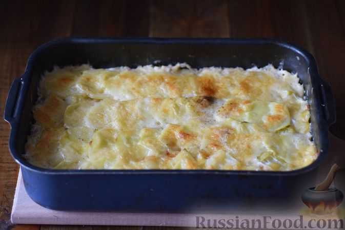 Запеканка из картофеля с луком-пореем – рецепт с фото на повар.ру