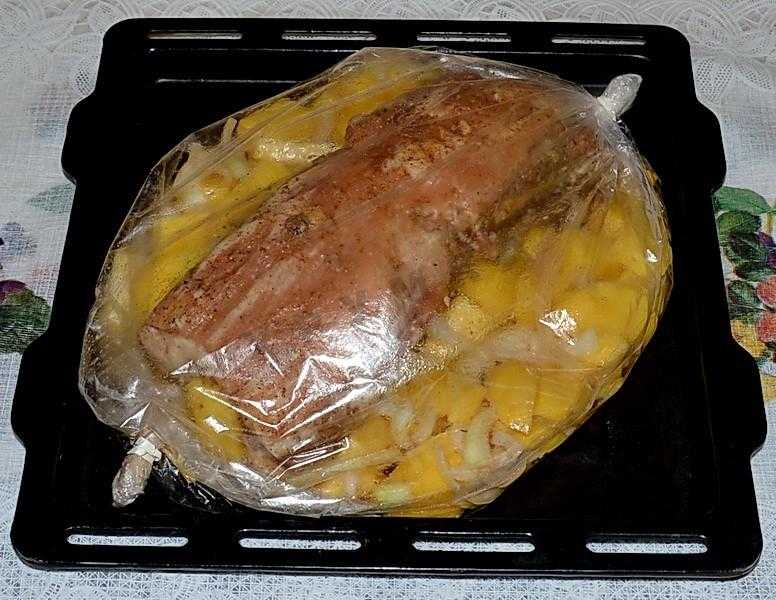 Свинина с картошкой в духовке
