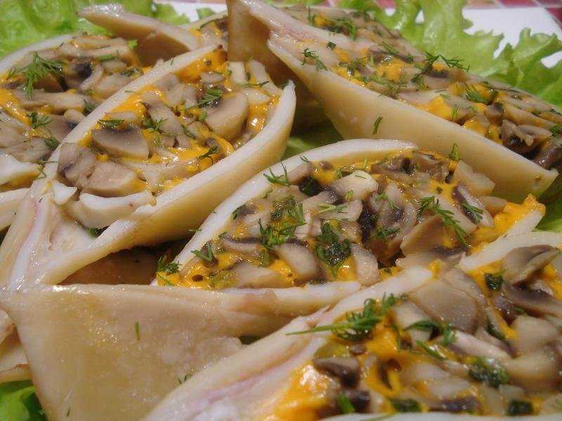 Худеем на морепродуктах: лучшие рецепты приготовления кальмаров для тех, кто на диете