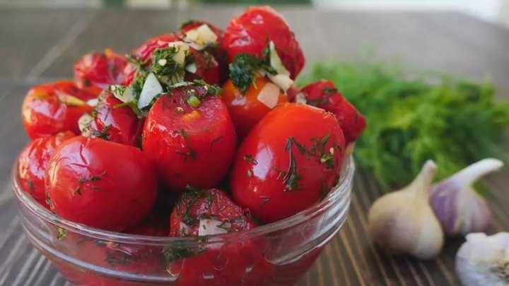 Рецепты малосольных фаршированных помидор