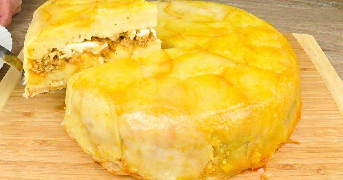 Картофельная запеканка с фаршем в духовке — 13 рецептов
