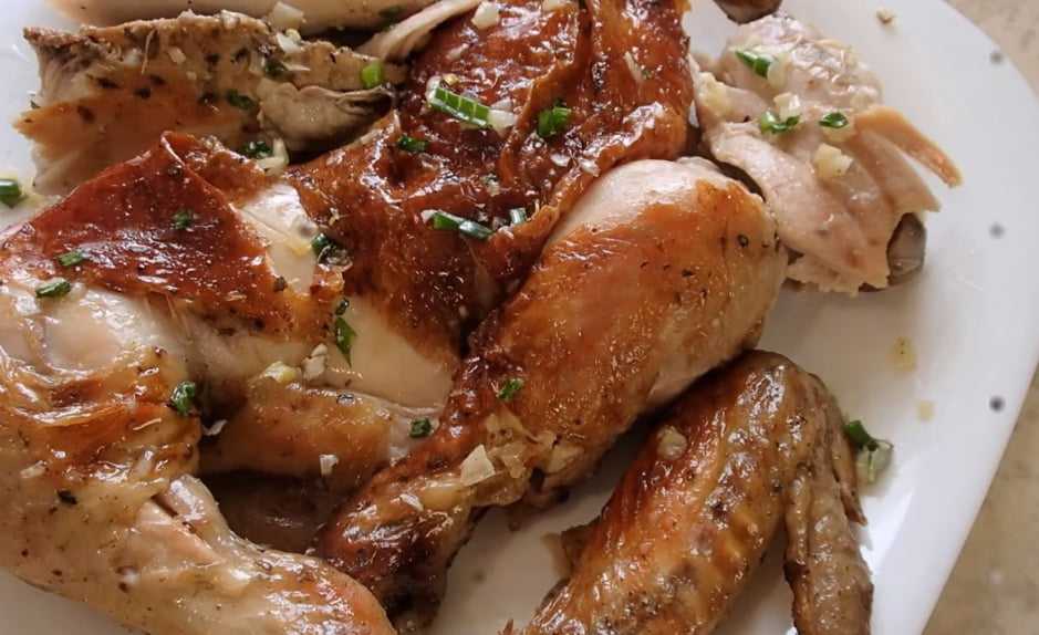 Курица, запеченная в рукаве — пошаговый рецепт с фото