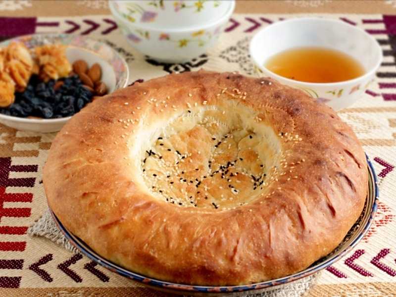 Узбекские лепешки в духовке — пошаговый рецепт в домашних условиях