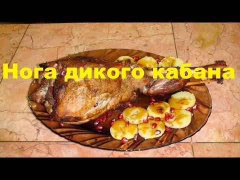 Мясо кабана в духовке рецепт с фото пошагово и видео - 1000.menu