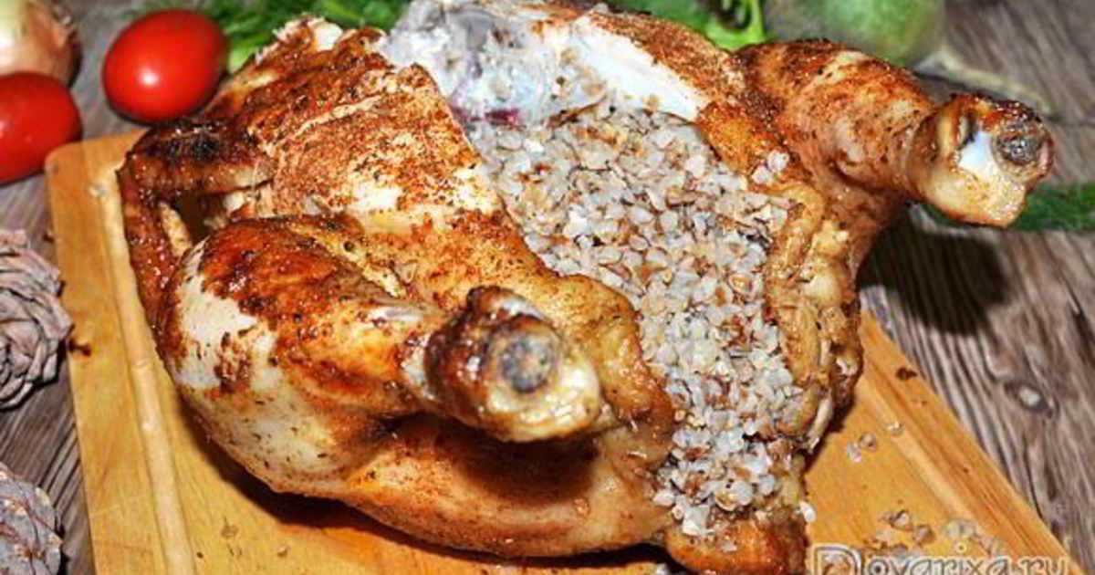 Курица фаршированная гречкой - 20 рецептов: основные блюда | foodini