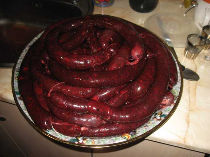 Кровяная колбаса – 6 рецептов приготовления в домашних условиях