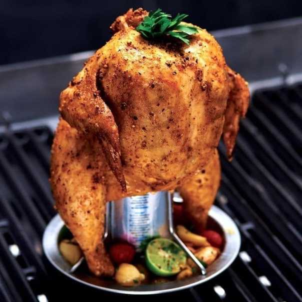 Курица гриль в духовке — пошаговый рецепт с фото