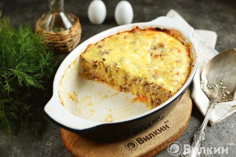 Запеканка из макарон с фаршем и сыром в духовке - 5 рецептов с фото пошагово