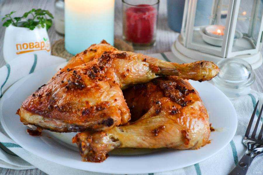 Пошаговый рецепт приготовления куриных окорочков в духовке