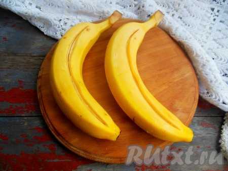 Бананы с шоколадом в духовке - 12 пошаговых фото в рецепте