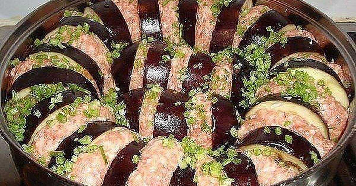 Фаршированные баклажаны – 10 пошаговых рецептов в духовке